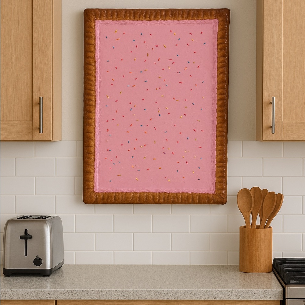 Pink Pop-Tart Wall Art